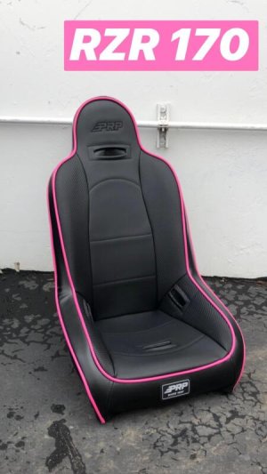 Polaris RZR 170 High Back Seat - PRP Seats - Premier - `09-`21 Polaris RZR 170 High Back Seat - PRP Seats - Premier - `09-`21